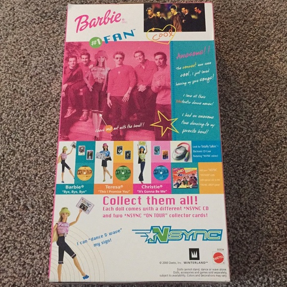 *NSYNC Barbie #1 Fan - Picture 4 of 5